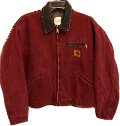Red Vintage Work Jacket